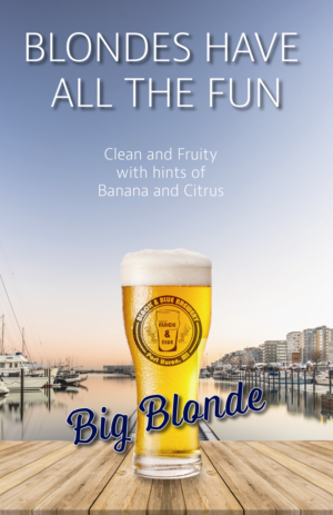 Poster Design by Skybluedesignstudio for Black & Blue Brewery | Design: #23232096
