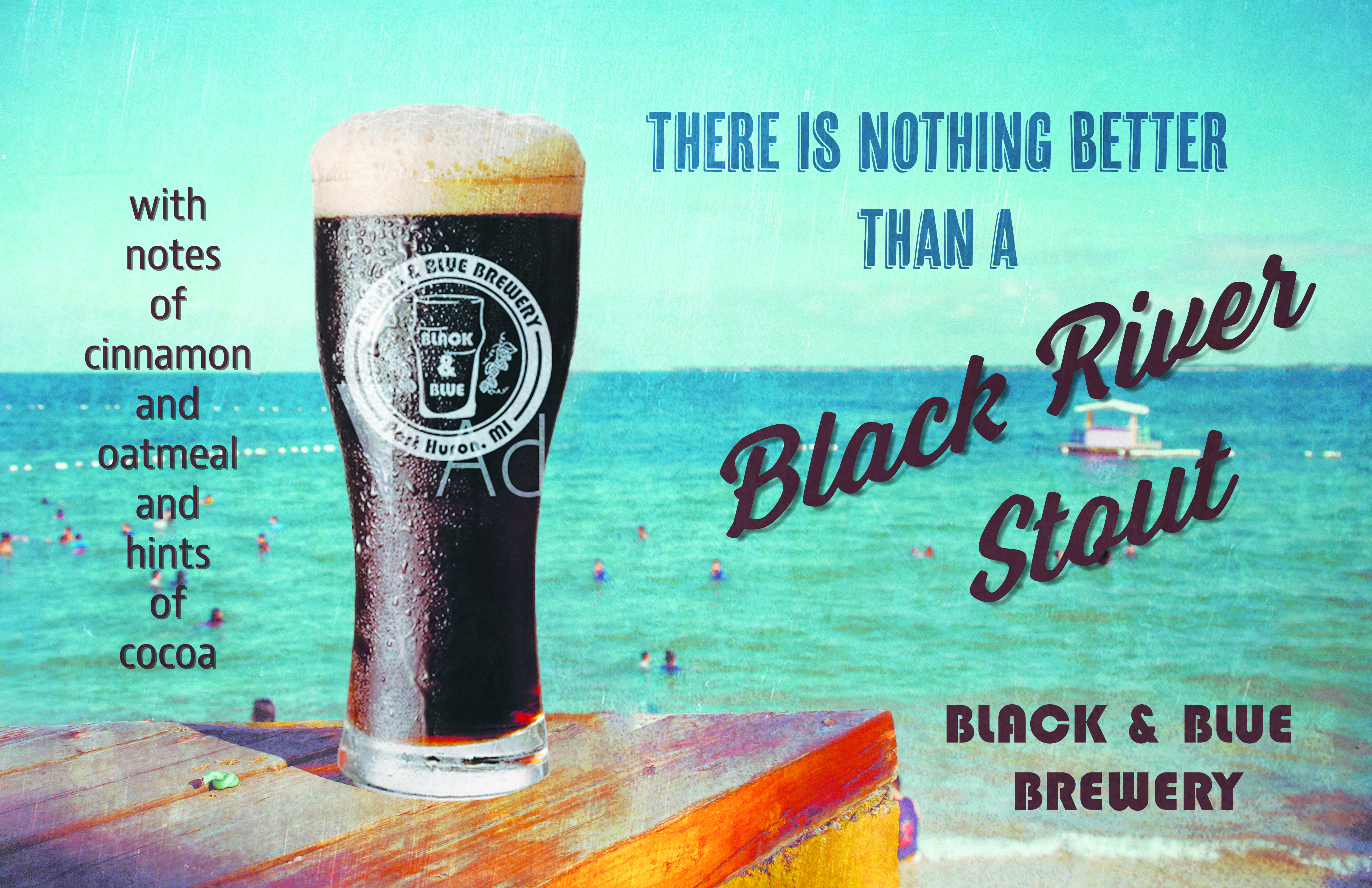 Poster-Design von Skybluedesignstudio für Black & Blue Brewery | Design #23243095