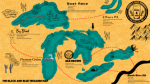 Poster Design by Design 81 for Black & Blue Brewery | Design: #23239599