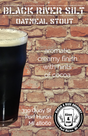 Poster Design by Millie Attwater for Black & Blue Brewery | Design: #23259366