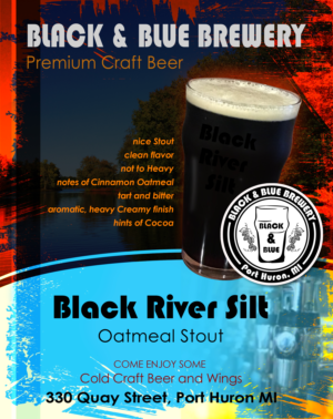 Poster Design by TheArtChick for Black & Blue Brewery | Design: #23233576