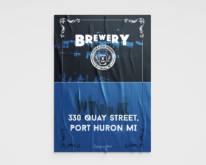 Poster-Design von C.W. für Black & Blue Brewery | Design #23196625