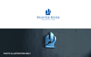 Hunter River Industry Hub | Logo Design by MT