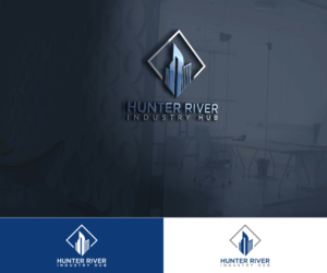 Hunter River Industry Hub | Logo Design by fauzan harun