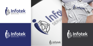 Logo Design by Logo Xtudio for Infotek Services | Design: #23228249