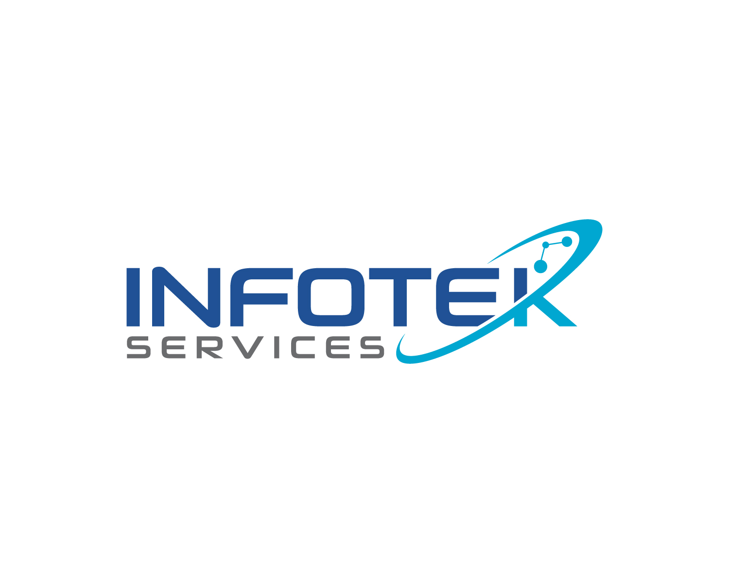 Logo Design by Atec for Infotek Services | Design #23190300