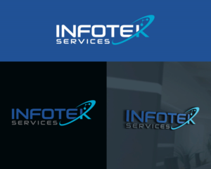 Logo Design by Atec for Infotek Services | Design: #23190301