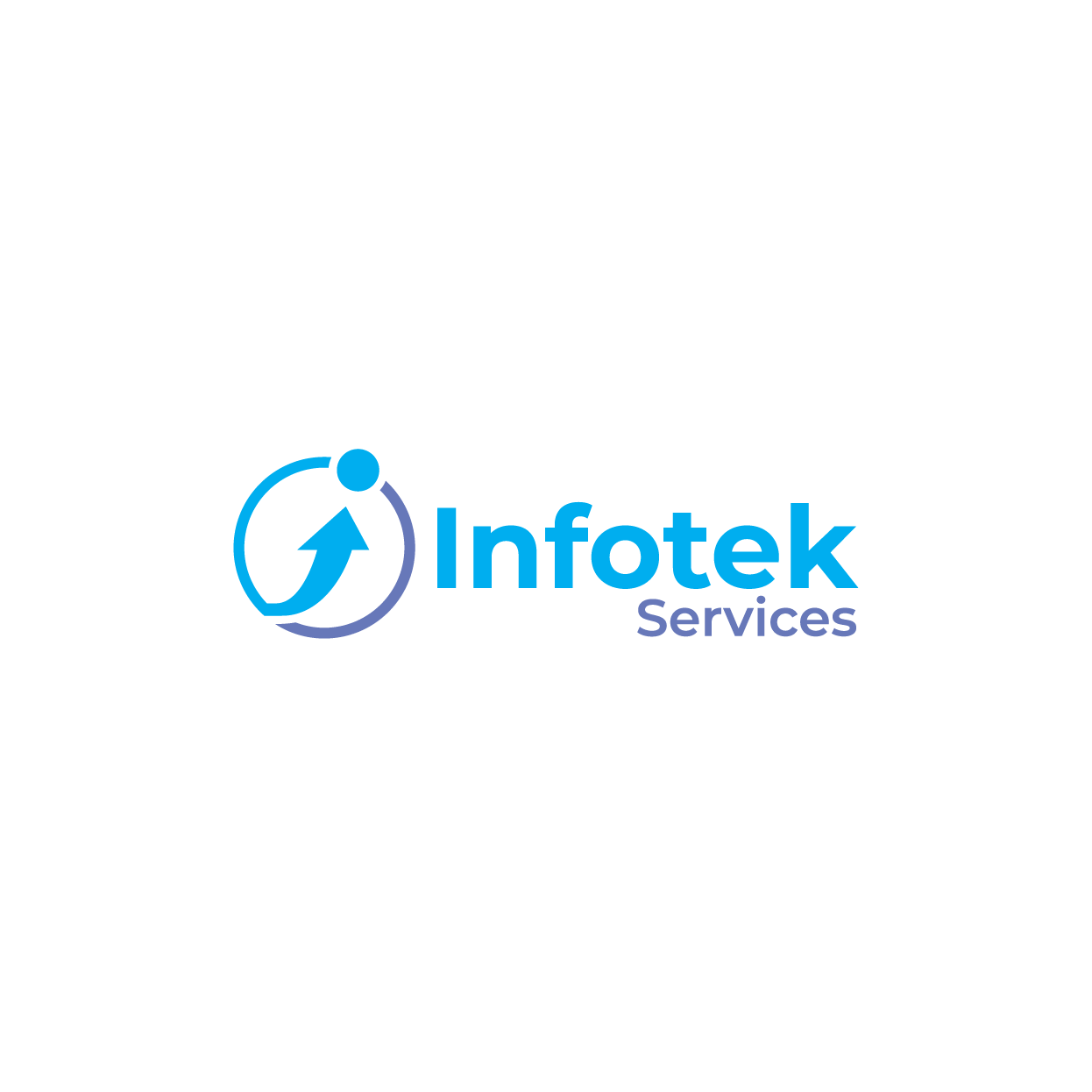 Logo Design by rozT for Infotek Services | Design #23232181