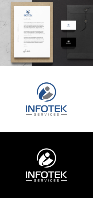 Logo Design by fatiyadesign for Infotek Services | Design: #23192384