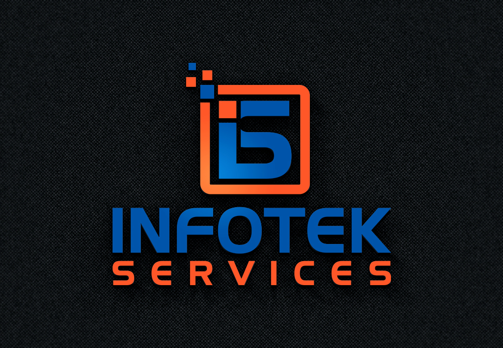 Logo Design by Mr. Shakib's Design Studio for Infotek Services | Design #23189781