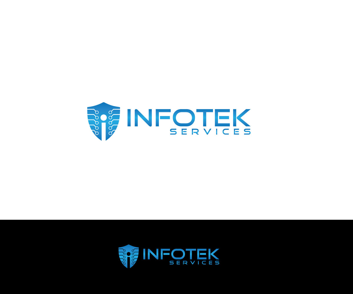 Logo Design by Rixes tay for Infotek Services | Design #23193712