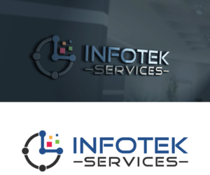 Logo Design by dobobed for Infotek Services | Design: #23188315