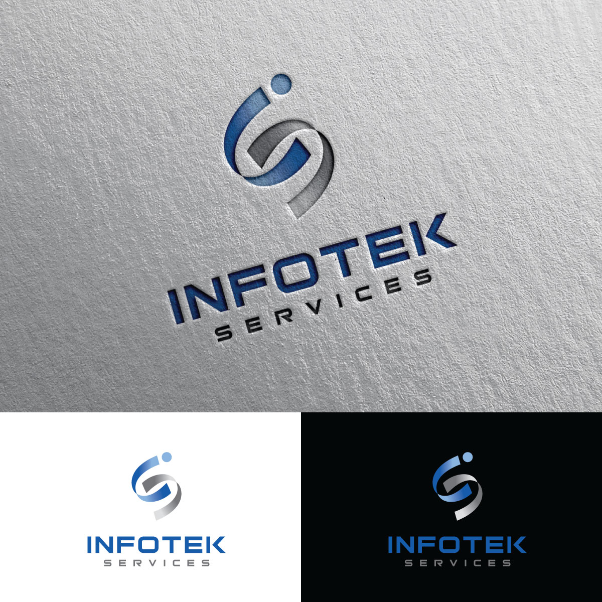 Design de Logo par Rii pour Infotek Services | Design #23191175
