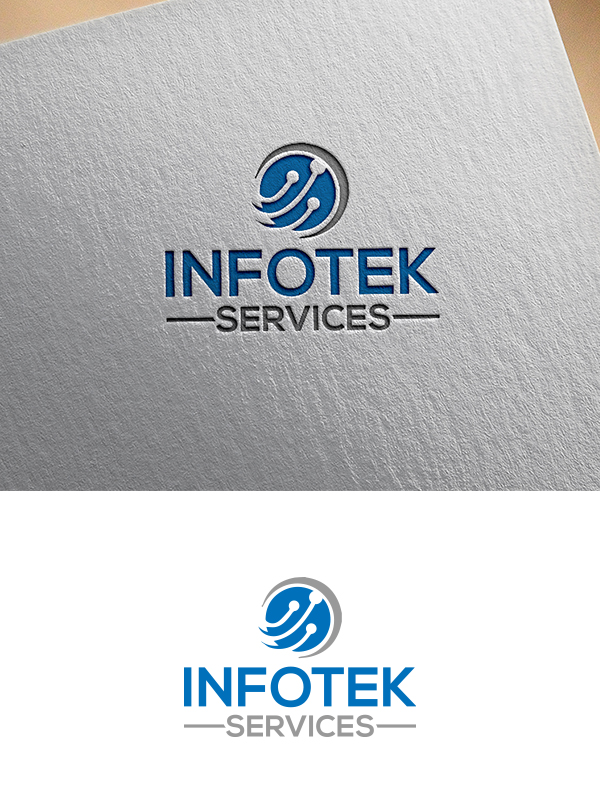 Logo Design by Jasmine.Designs for Infotek Services | Design #23192850
