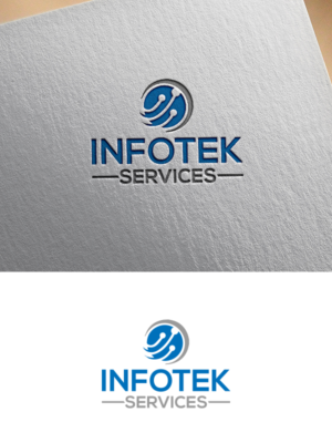 Logo Design by Jasmine.Designs for Infotek Services | Design: #23192850