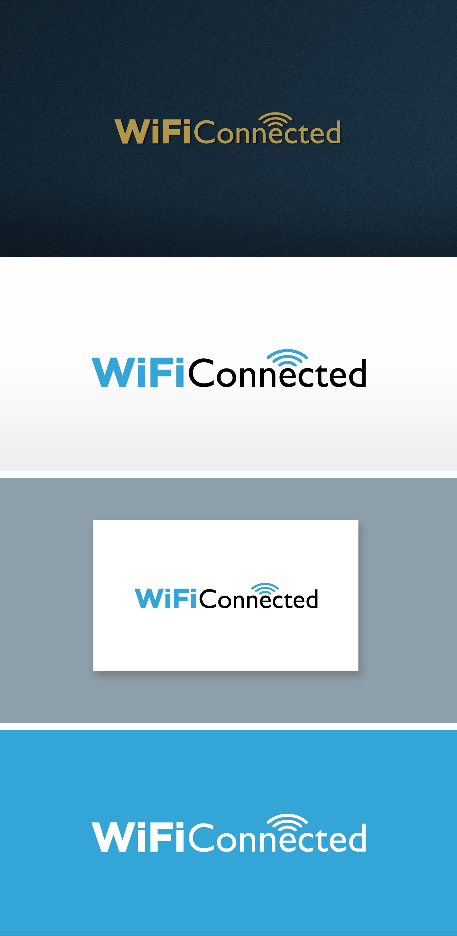 Logo Design by SigmaStudio for WIFILCONNECTED | Design #23223179