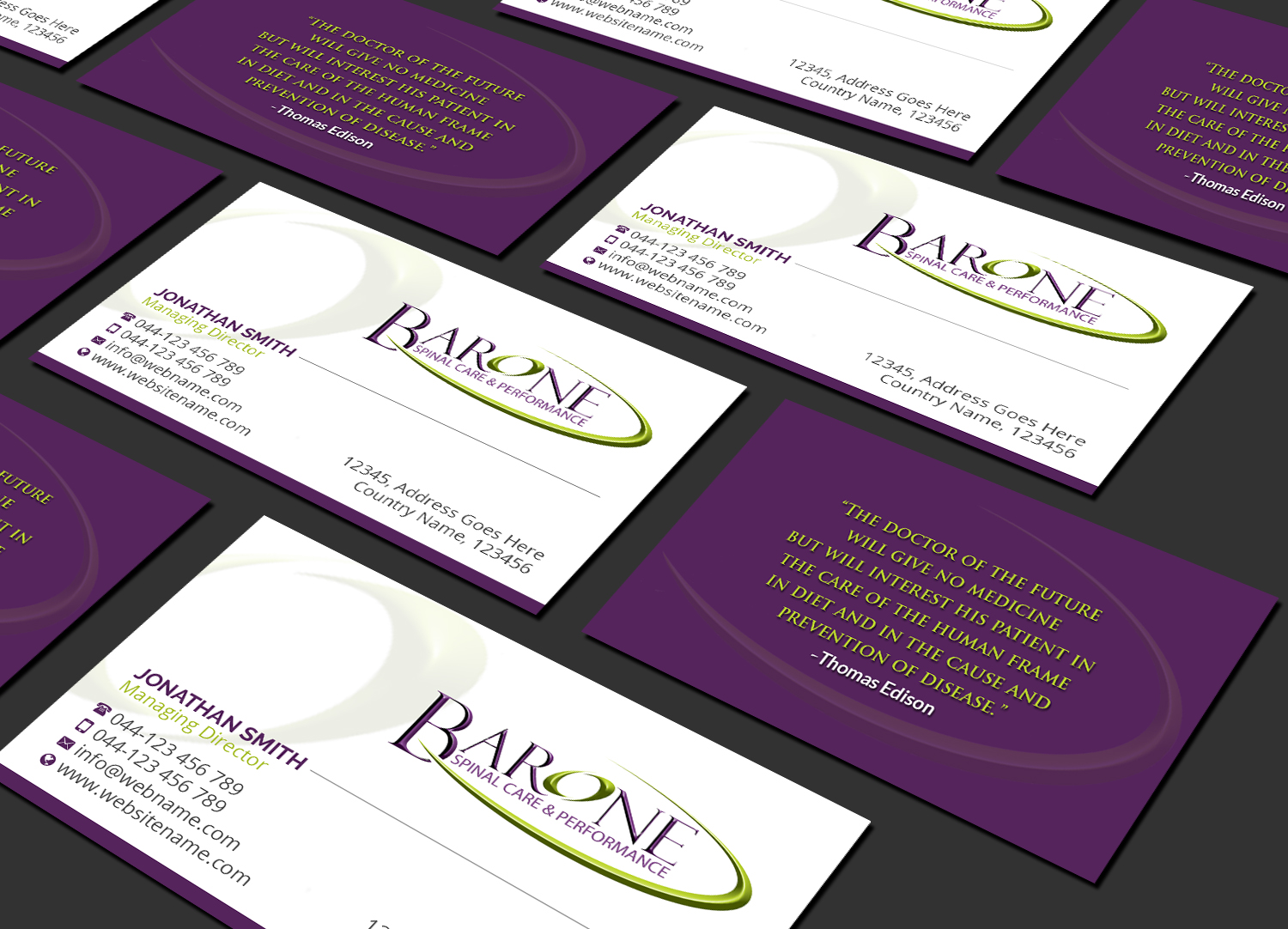 Business Card Design by Creations Box 2015 for this project | Design #23191448