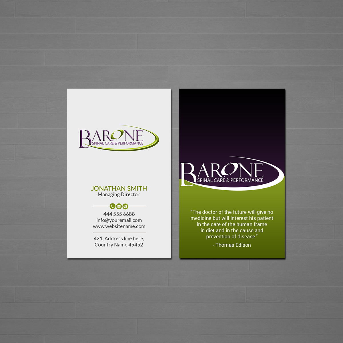 Business Card Design by Creations Box 2015 for this project | Design #23193257