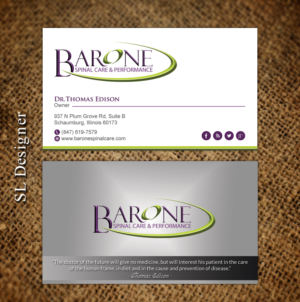 Visitenkarten-Design von SL Designer für dieses Projekt | Design: #23189714