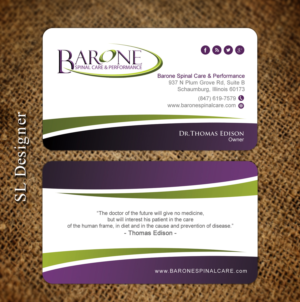 Visitenkarten-Design von SL Designer für dieses Projekt | Design: #23189720