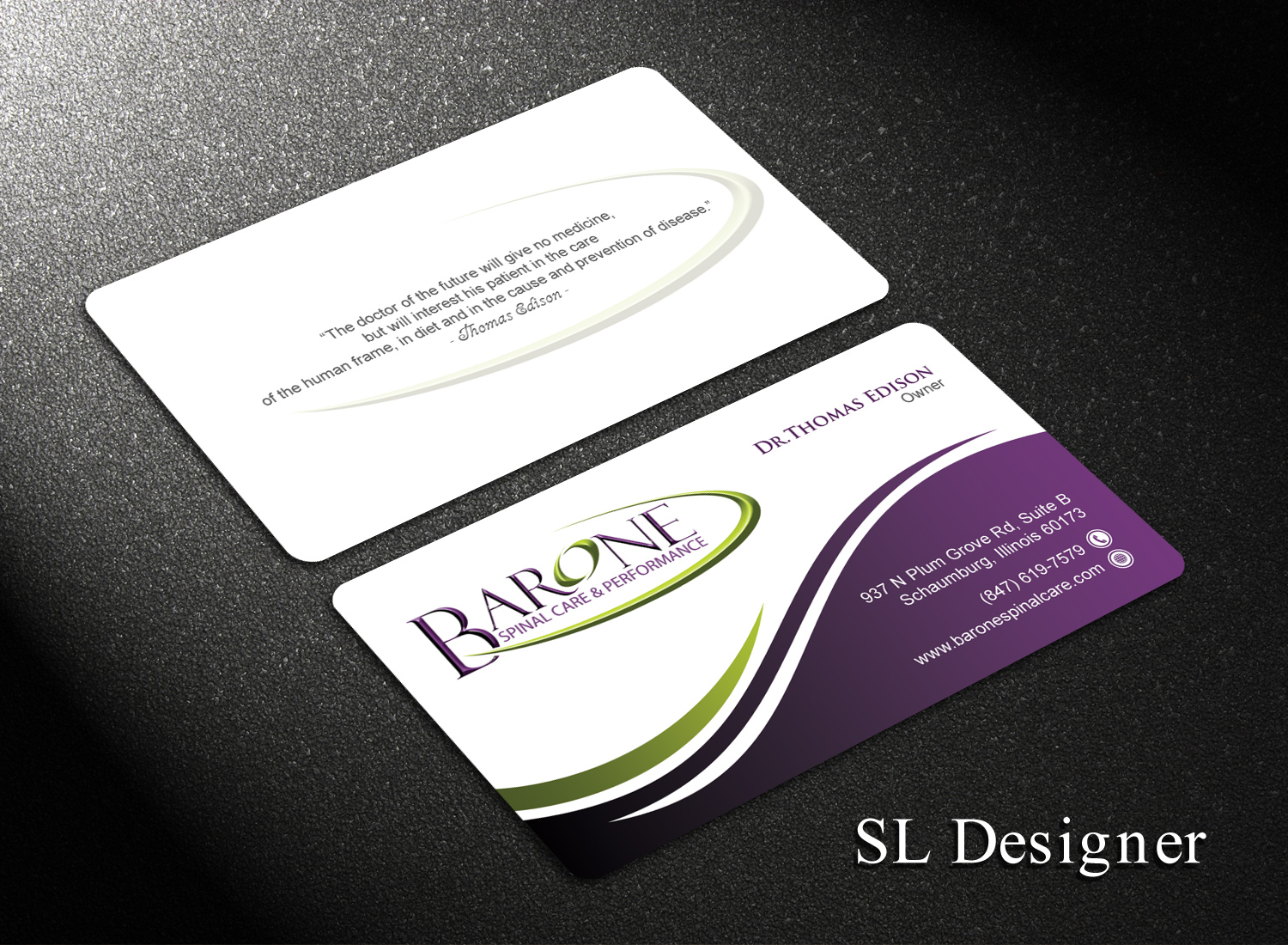 Diseño de Tarjeta de Presentación por SL Designer para este proyecto | Diseño #23189721