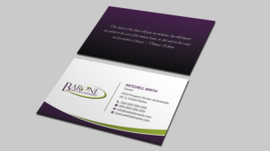 Visitenkarten-Design von T.R für dieses Projekt | Design: #23188023