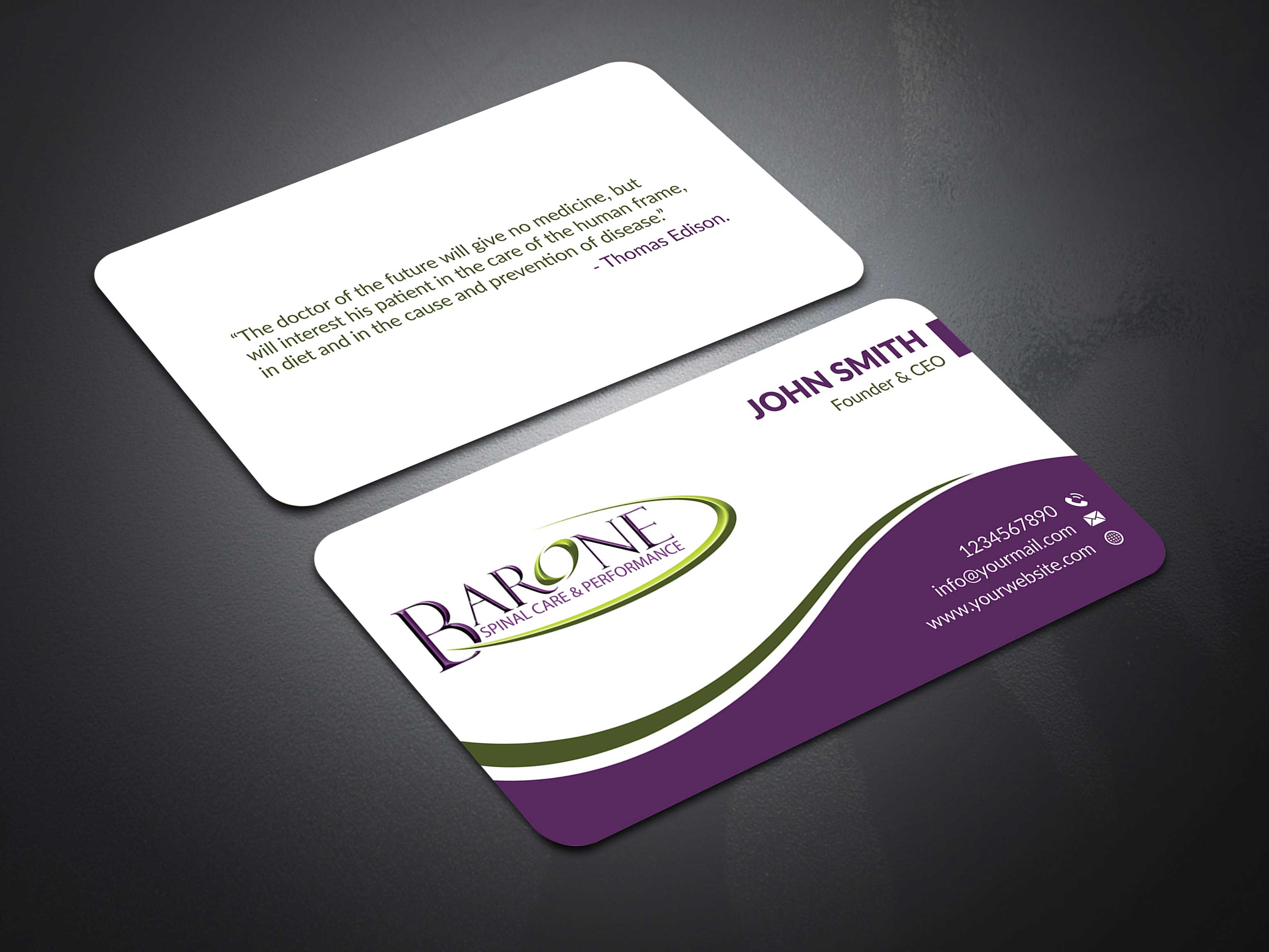 Business Card Design by Musa. A for this project | Design #23190493