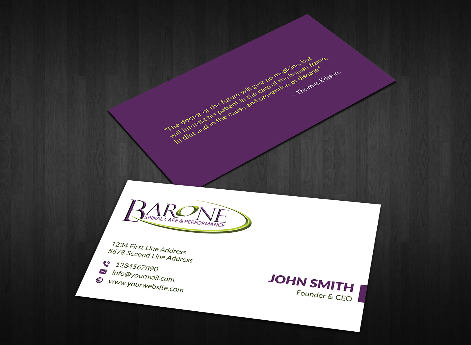 Business Card Design by Musa. A for this project | Design #23190494