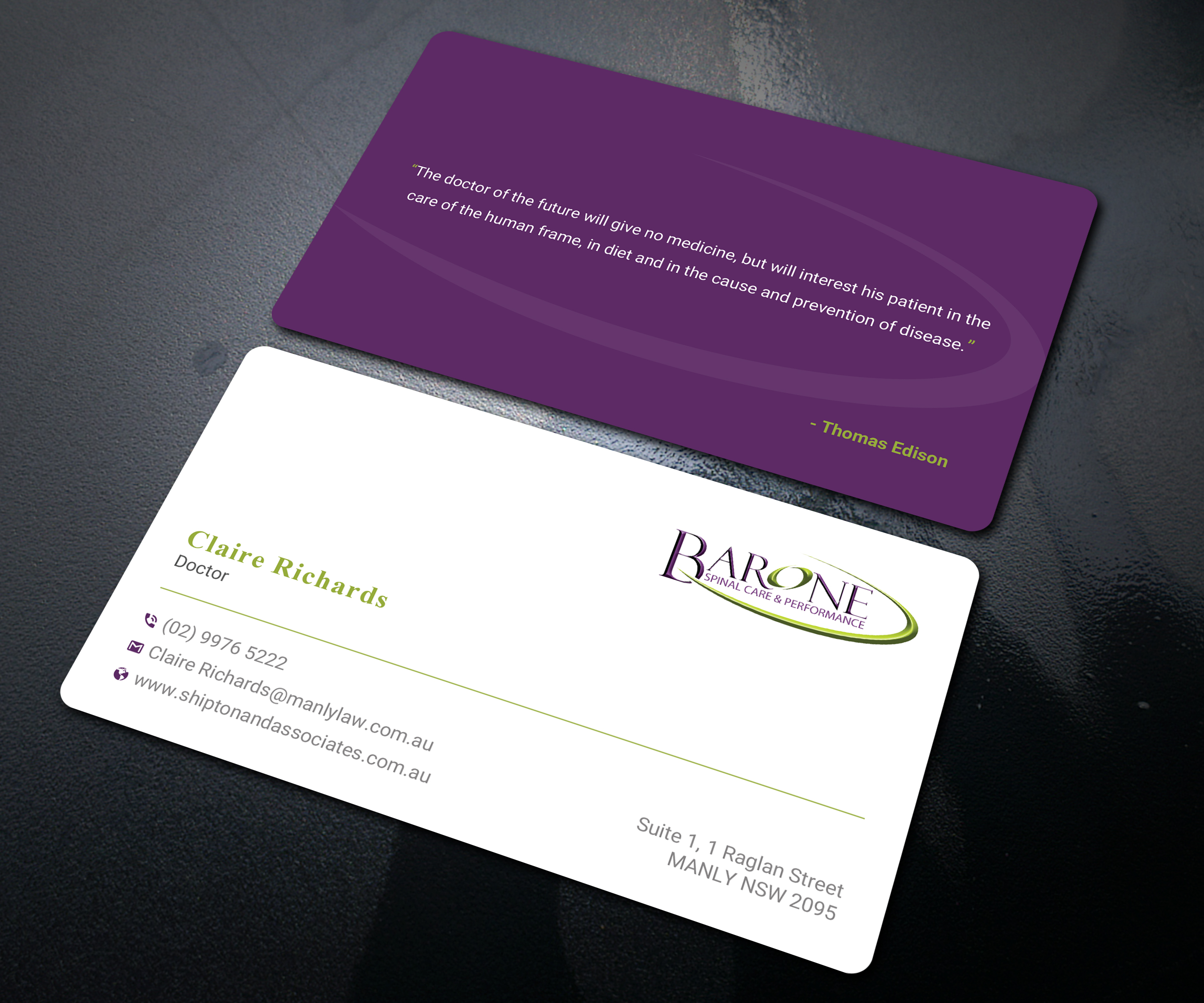 Business Card Design by Uttom 2 for this project | Design #23186117
