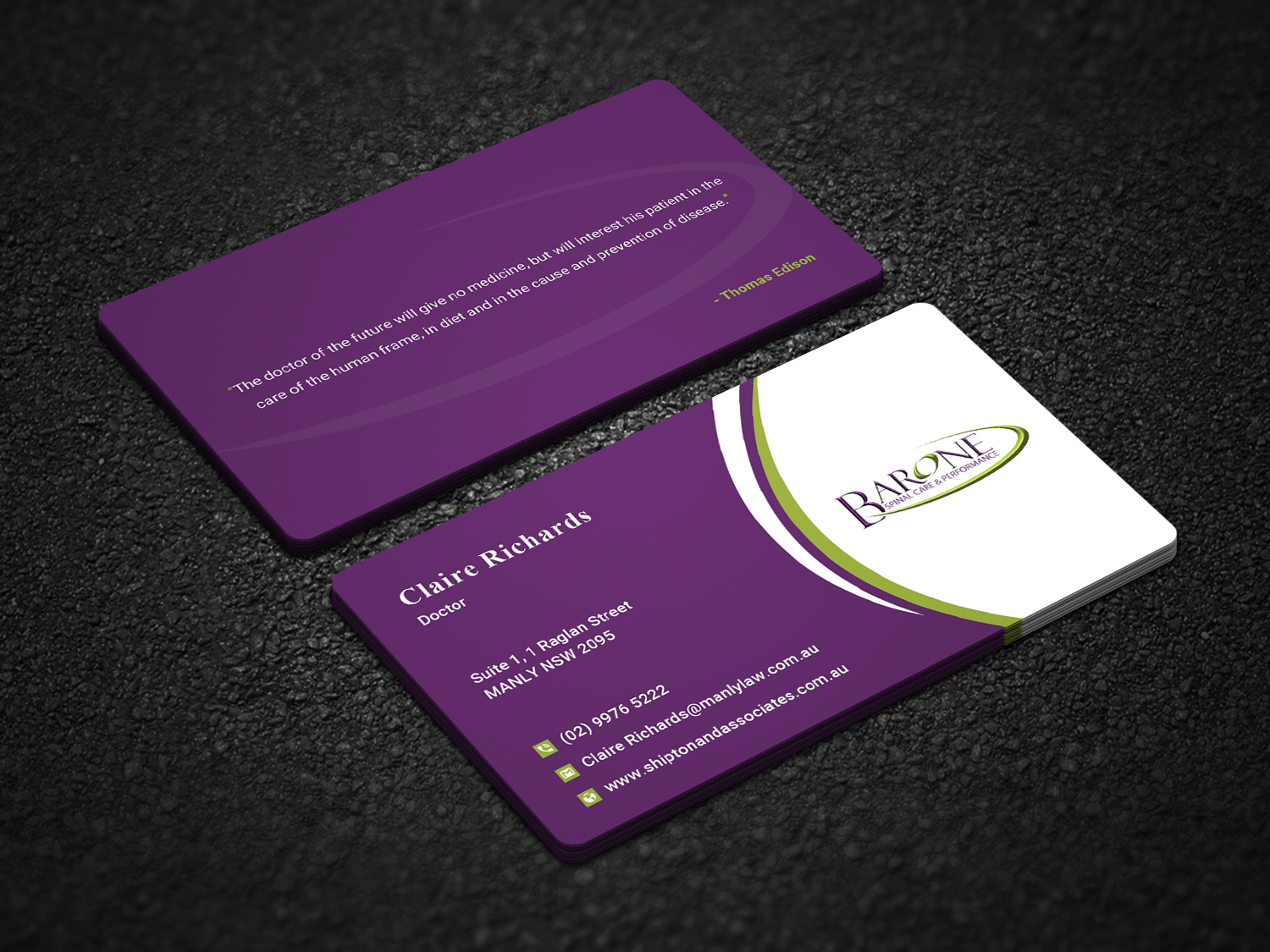 Business Card Design by Uttom 2 for this project | Design #23193425