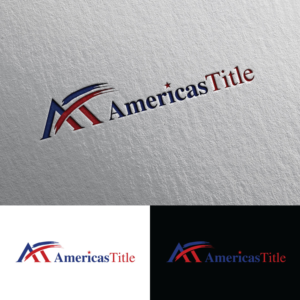 "AmericasTitle" "Americas Title Company"  "AT America Title"     | Logo Design by Rii