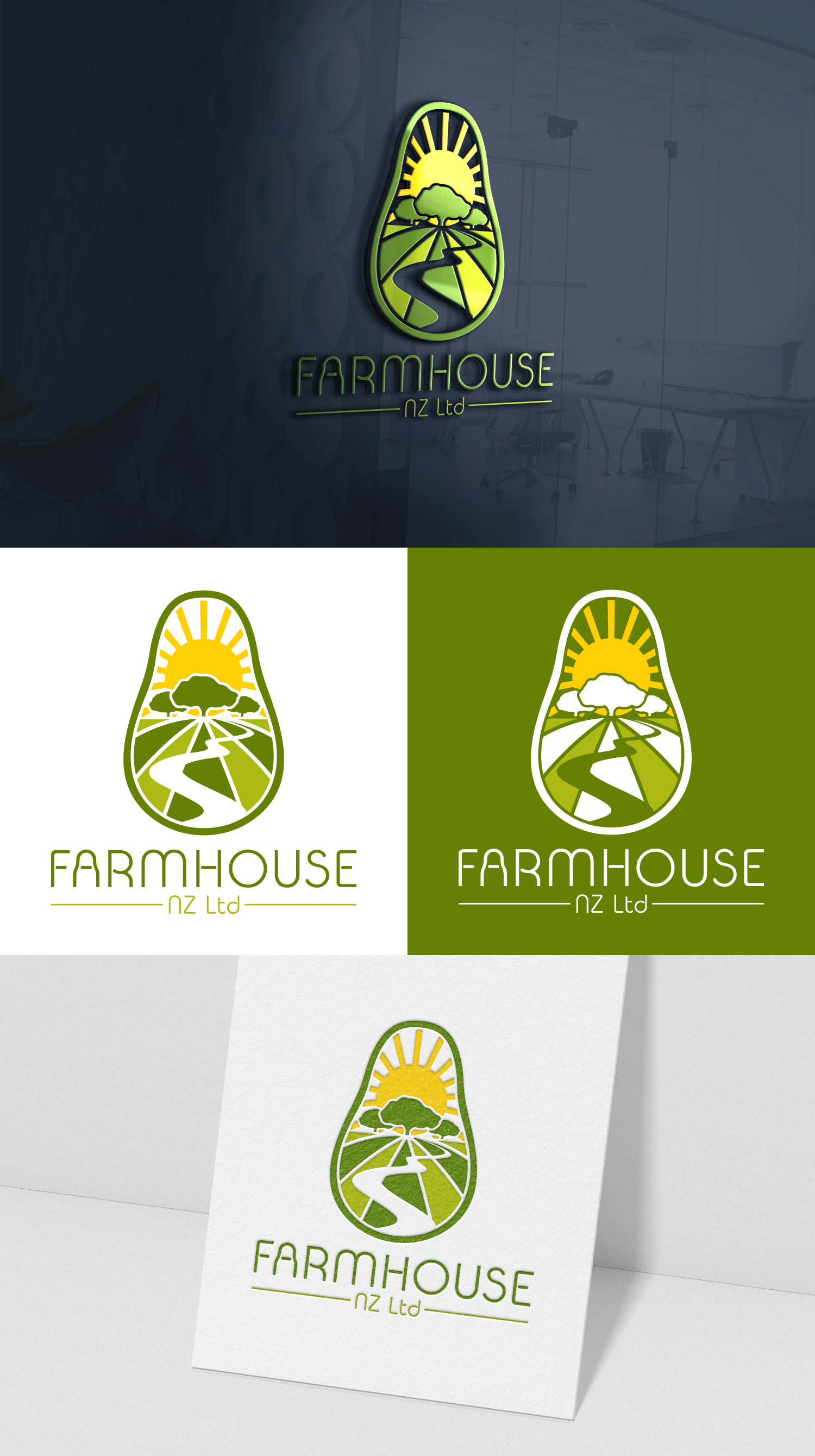 Logo Design by H-H Arts for Farmhouse Group | Design #23189923