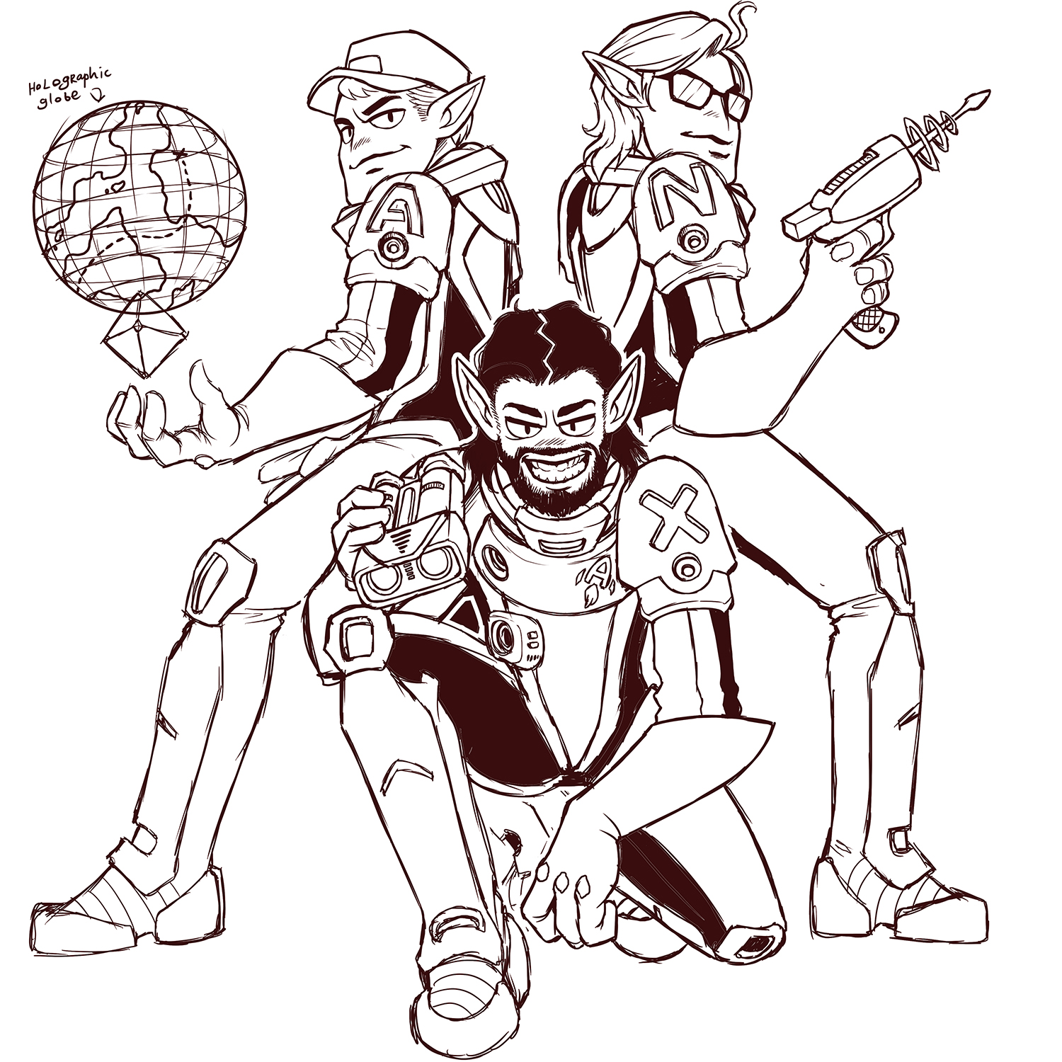 Character Design by Scelatio for ANX | Design #23260762