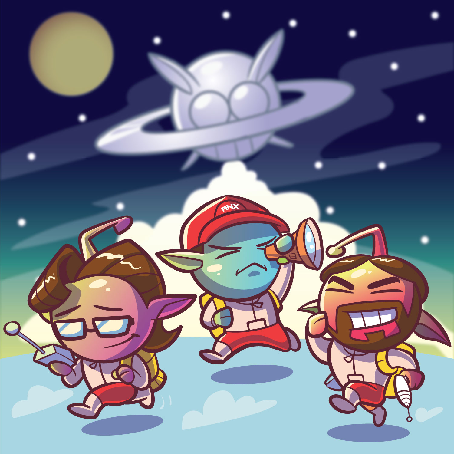 Character Design by B'signs for ANX | Design #23214796