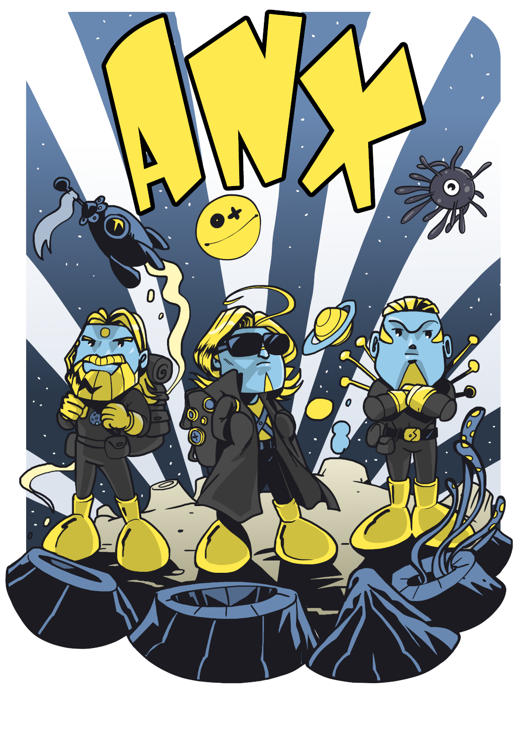 Character Design by Tomi Ax for ANX | Design #23311551