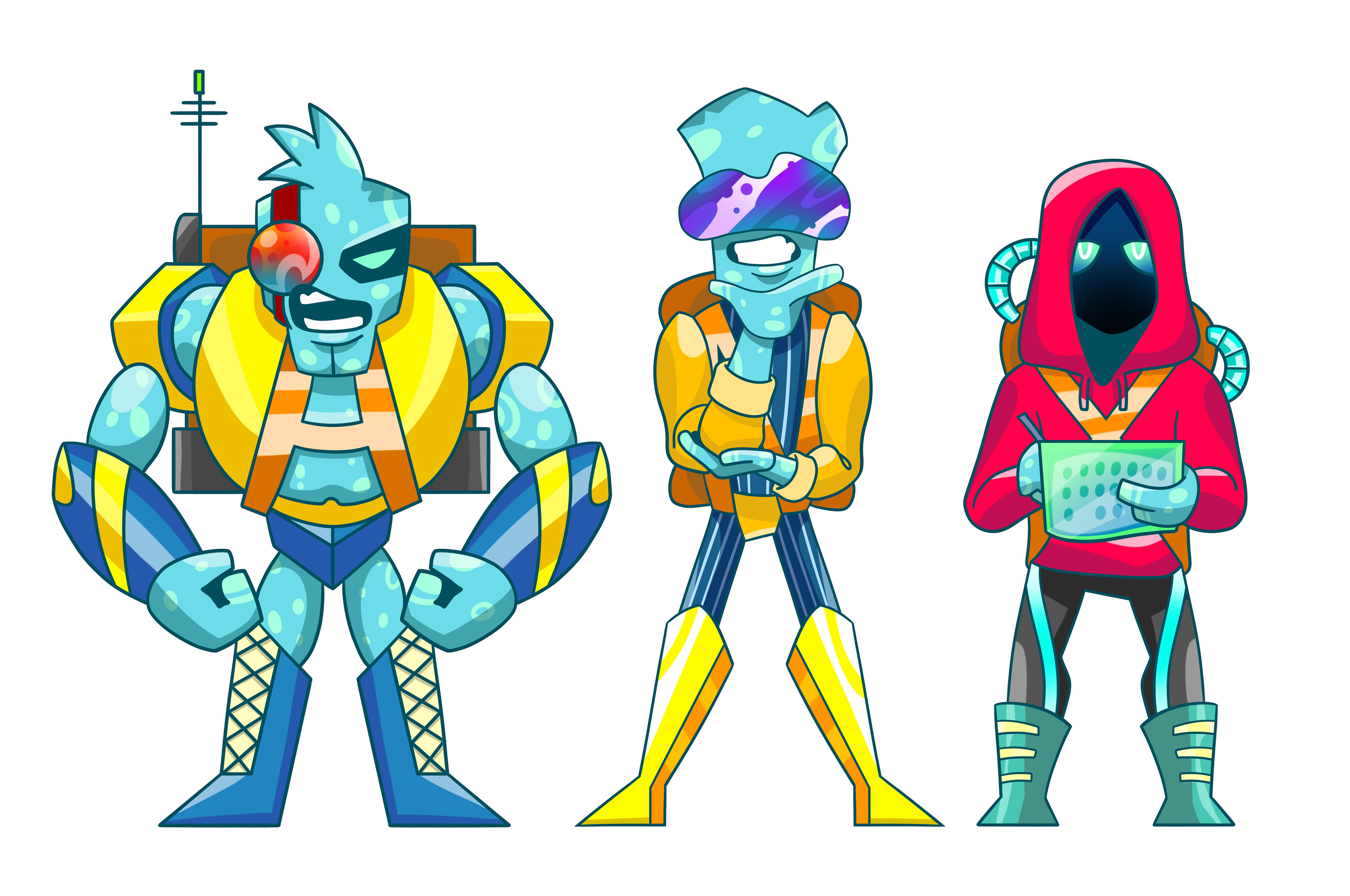 Character Design by KseniaBERN for ANX | Design #23195588