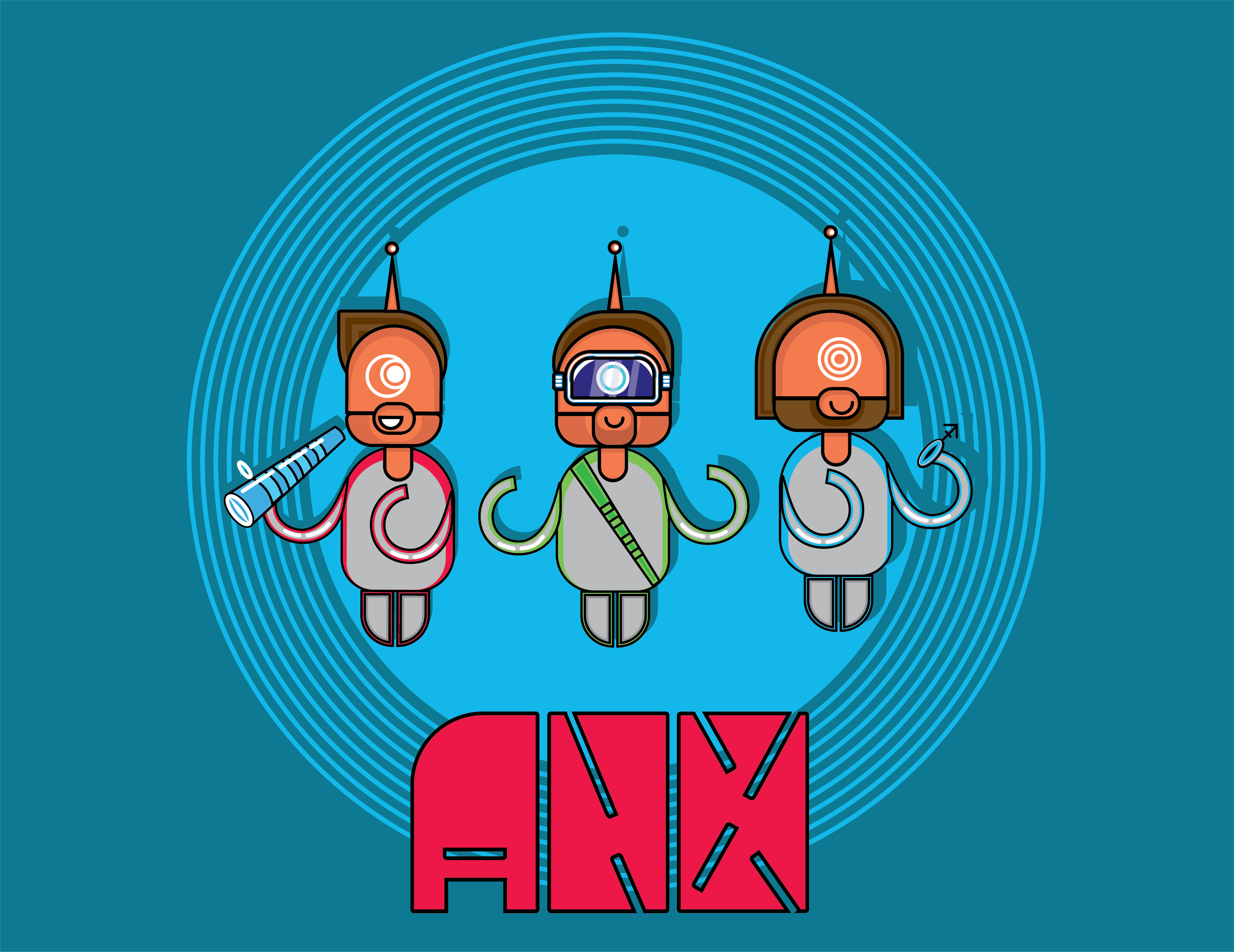 Character Design by Indre Ta for ANX | Design #23267235