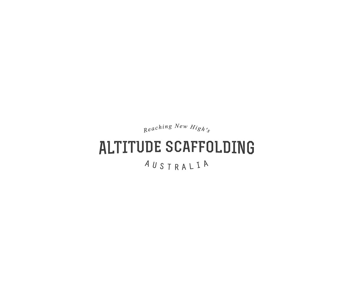 Logo Design by Dzains for ALTITUDE SCAFFOLDING AUSTRALIA PTY LTD | Design #2986483
