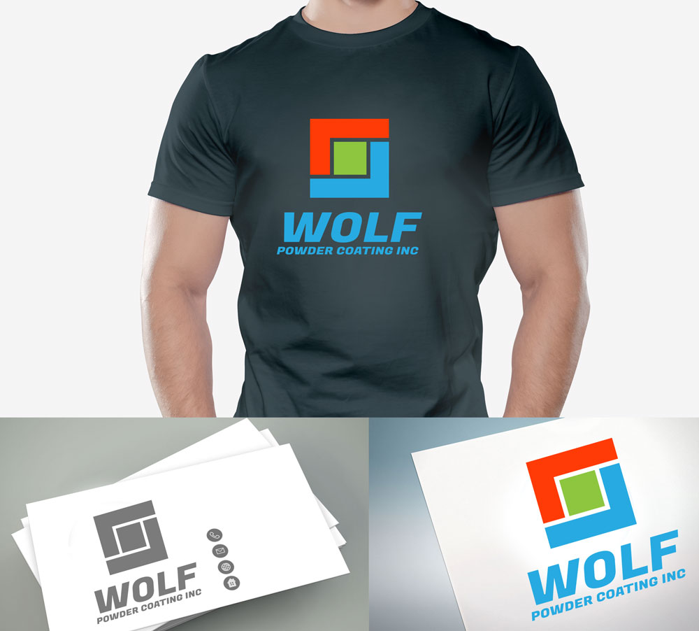 Logo Design by Wonderful design for Wolf Powder Coating Inc | Design #23190794