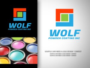 Logo Design by Wonderful design for Wolf Powder Coating Inc | Design: #23190798