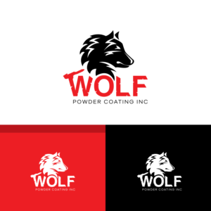 Wolf Powder Coating Inc | Diseño de Logo por Graphic Bricks