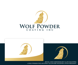Logo Design by alvinnavarra for Wolf Powder Coating Inc | Design: #23190675