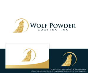 Logo Design by alvinnavarra for Wolf Powder Coating Inc | Design: #23190680