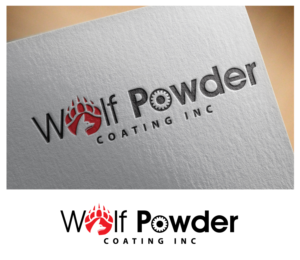 Logo Design by GODDREAMCREATION for Wolf Powder Coating Inc | Design: #23191208