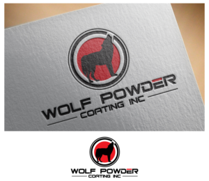 Logo Design by GODDREAMCREATION for Wolf Powder Coating Inc | Design: #23191209