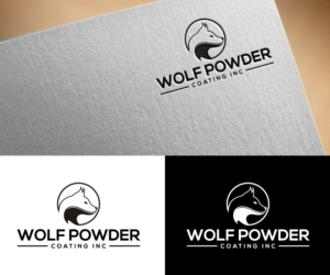 Logo Design by Create 3 for Wolf Powder Coating Inc | Design: #23191352