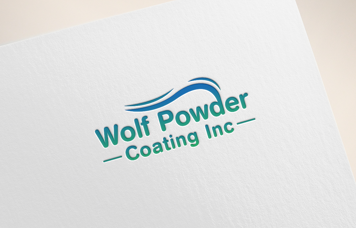 Logo Design by CreativeBaba for Wolf Powder Coating Inc | Design #23191176