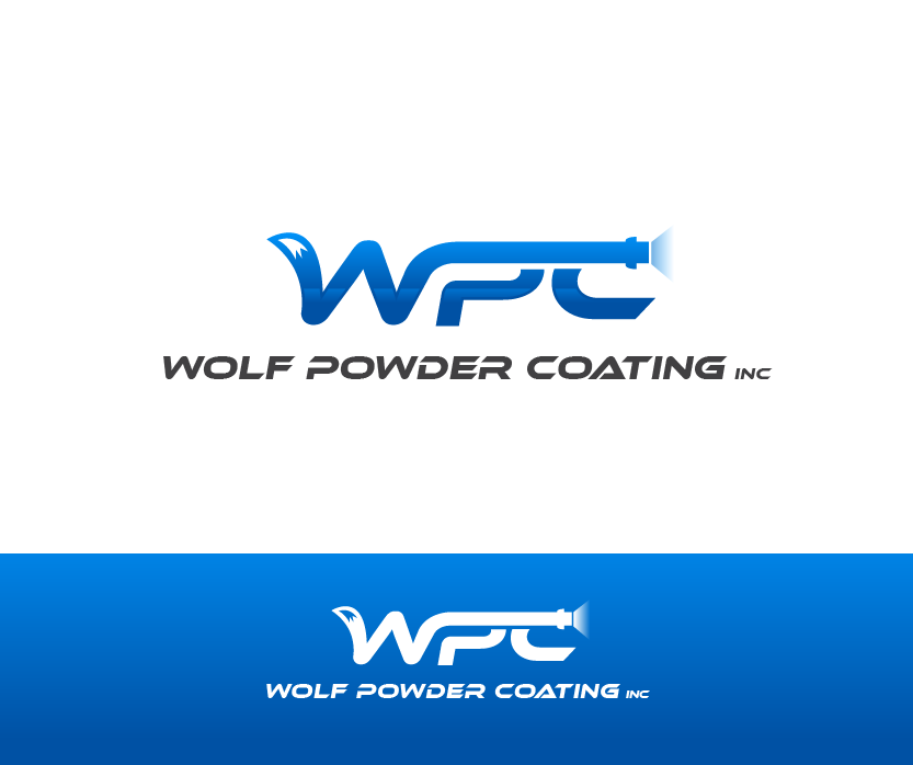 Logo Design by CreativeBaba for Wolf Powder Coating Inc | Design #23204088