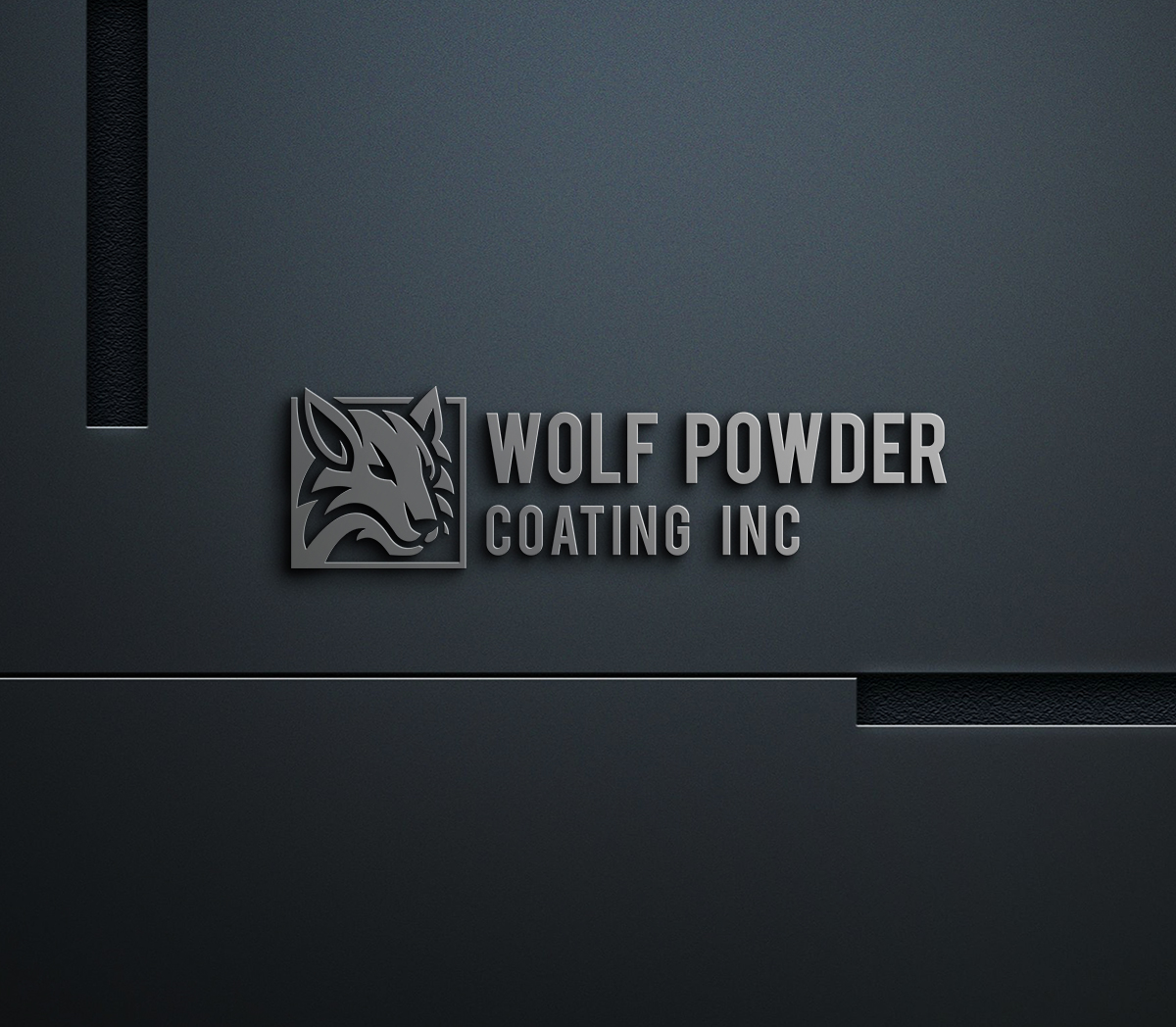 Logo Design by Graphic_studio20 for Wolf Powder Coating Inc | Design #23192762