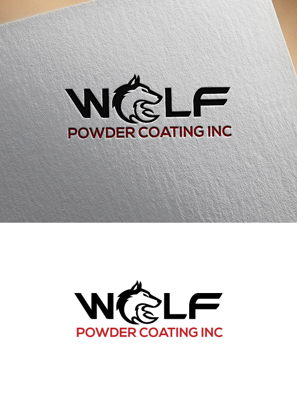 Logo Design by Jasmine.Designs for Wolf Powder Coating Inc | Design #23190599